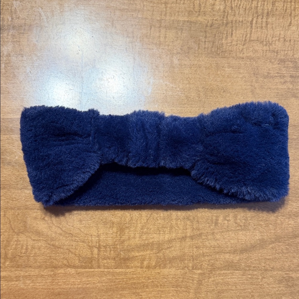 Calvin Klein Plush Navy Headband